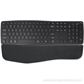 office slim large keyboard with removable hand holder